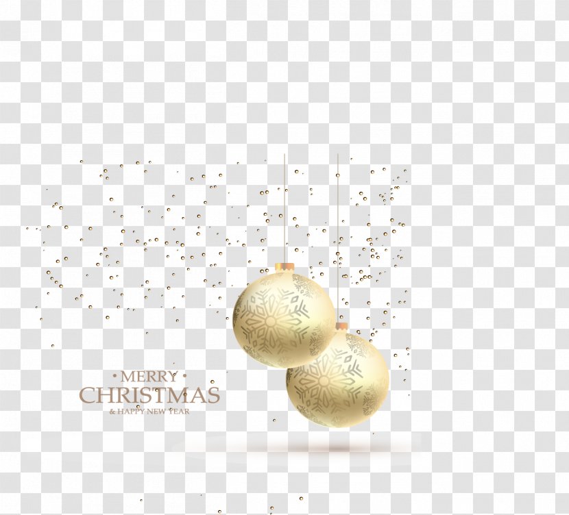 Christmas Ornament Snowflake Computer File - Rgb Color Model - Fantasy Golden Balls Transparent PNG