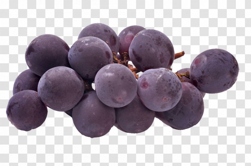 Grape Food - No - A Bunch Of Grapes Transparent PNG