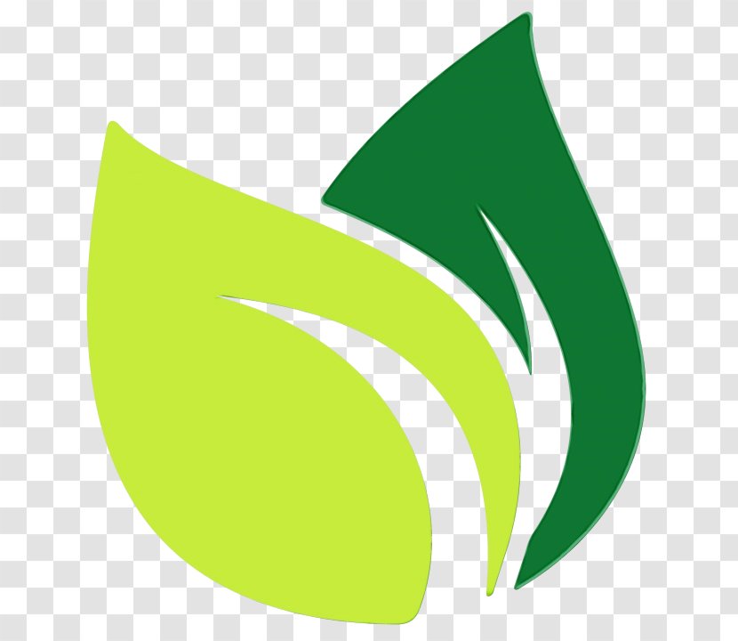 Green Leaf Watercolor - Plant Symbol Transparent PNG