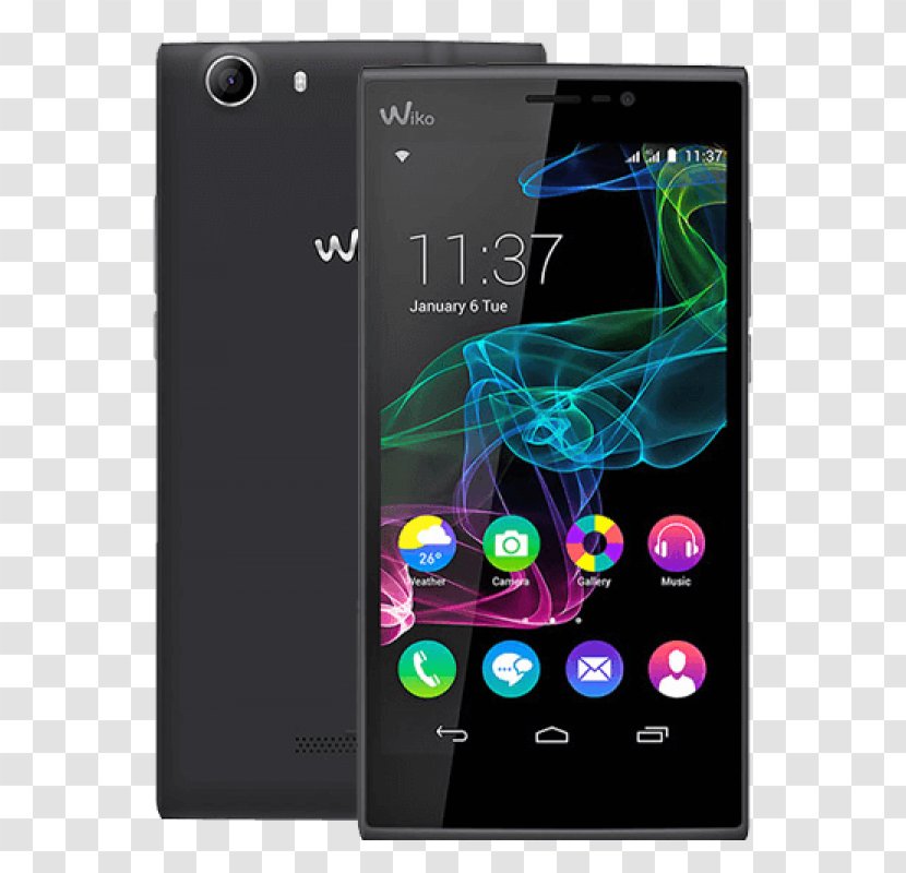Wiko Ridge Fab 4G RIDGE Smartphone Android - Electronic Device Transparent PNG