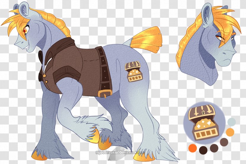 Pony Horse Stallion Illustration Image - Reference - Naruto Drawing Cartoon Transparent PNG