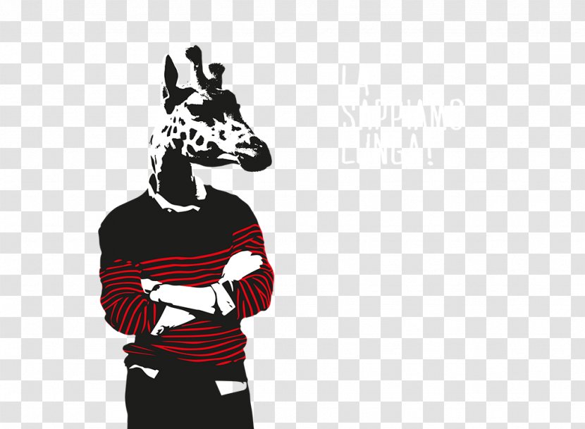 Zebra Giraffe Neck Font Transparent PNG