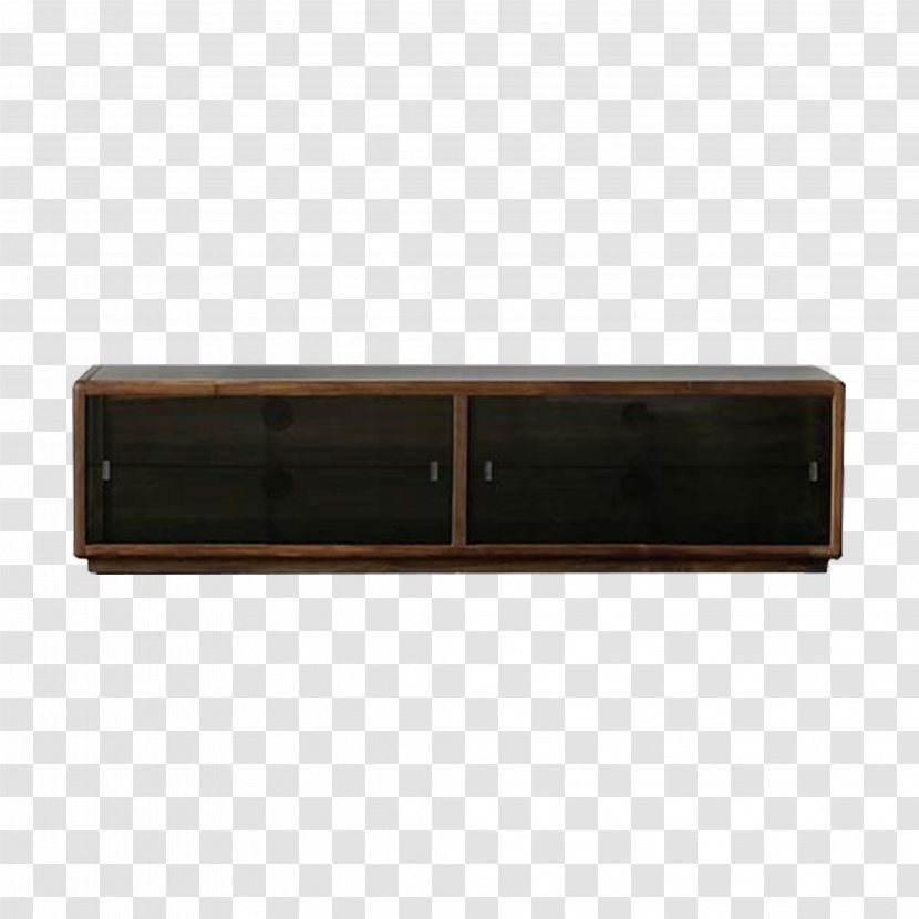 Table Rectangle Drawer Shelf - Wood - TV Cabinet Material Download Transparent PNG
