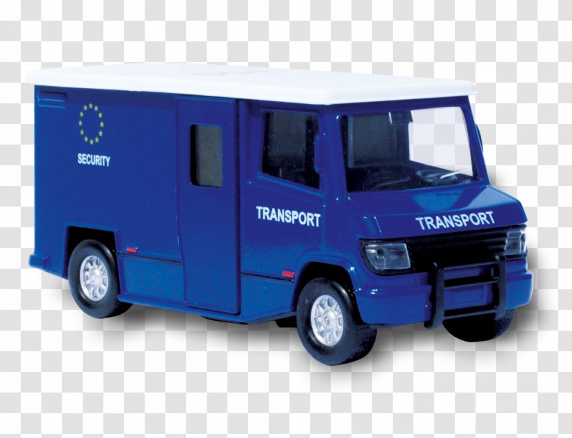 Compact Van Globe Car Commercial Vehicle Truck - Scale Model - Toy Transport Transparent PNG