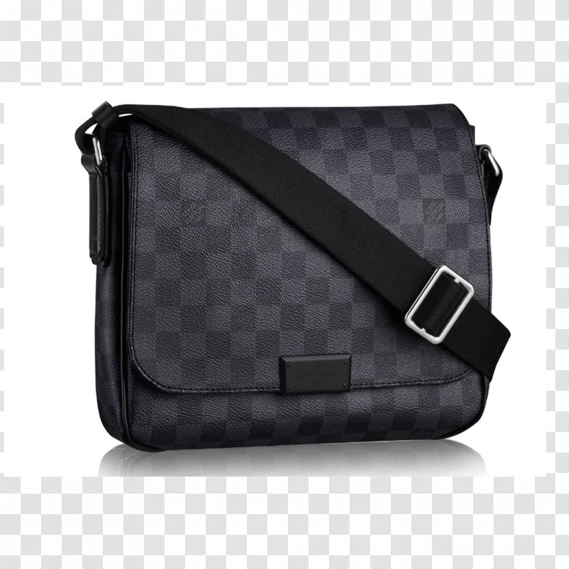 Messenger Bags Paper Louis Vuitton Handbag - Black - Purse Transparent PNG