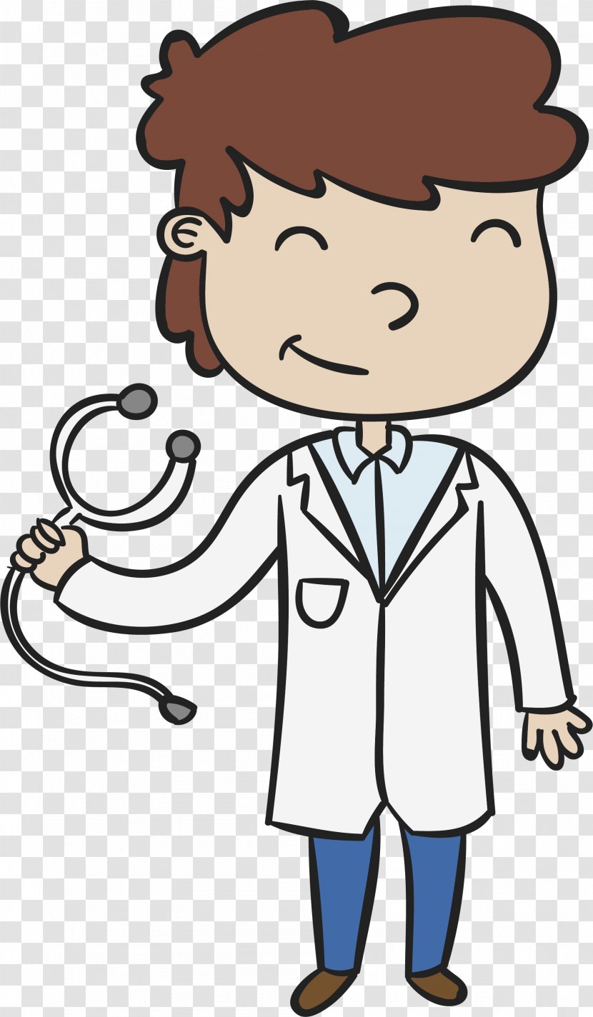 Physician Stethoscope Illustration - Flower - A Doctor With Transparent PNG