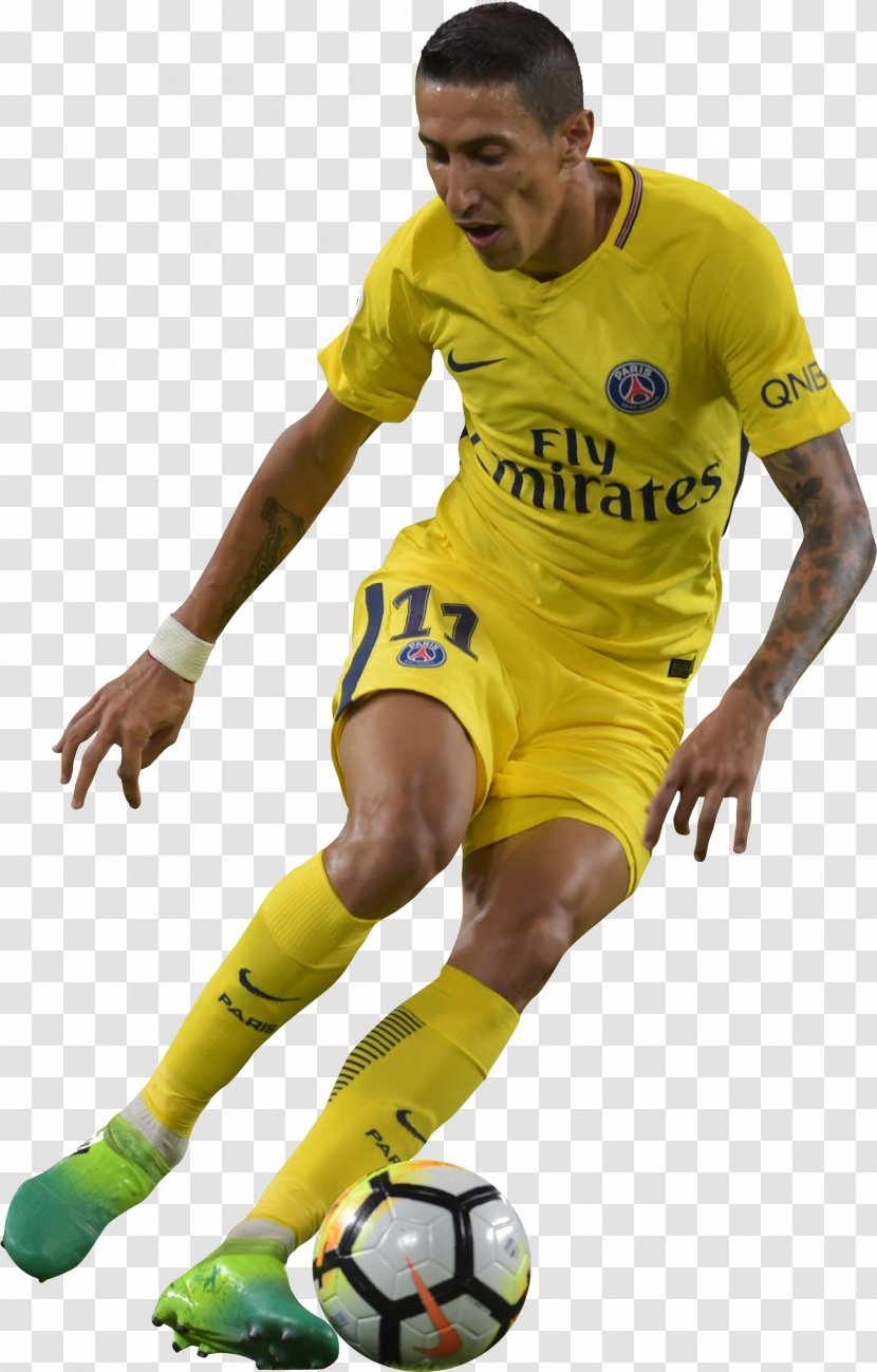 Ángel Di Maria Paris Saint-Germain F.C. Football Player Team Sport - Sports Equipment - Dimaria Transparent PNG