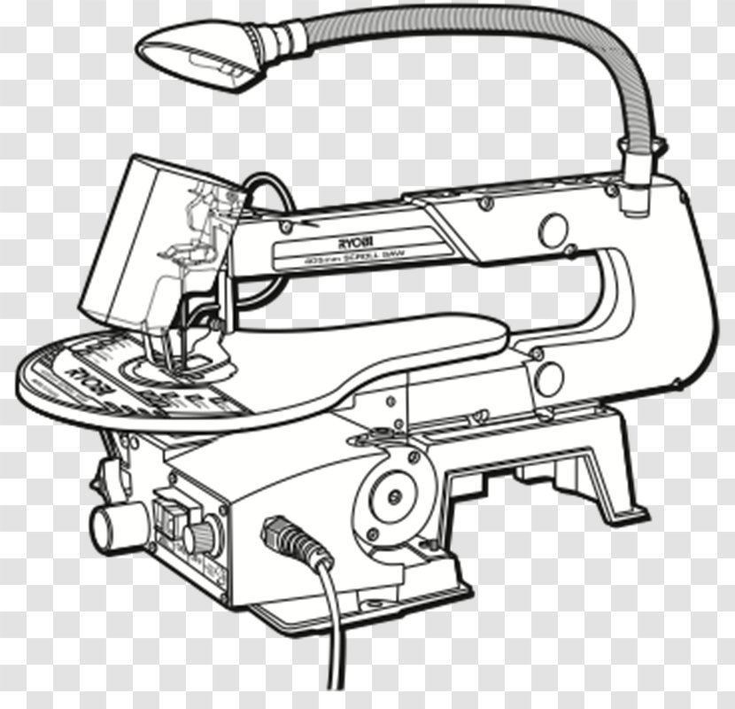 Car Line Art Motor Vehicle Drawing Machine - Frame Transparent PNG