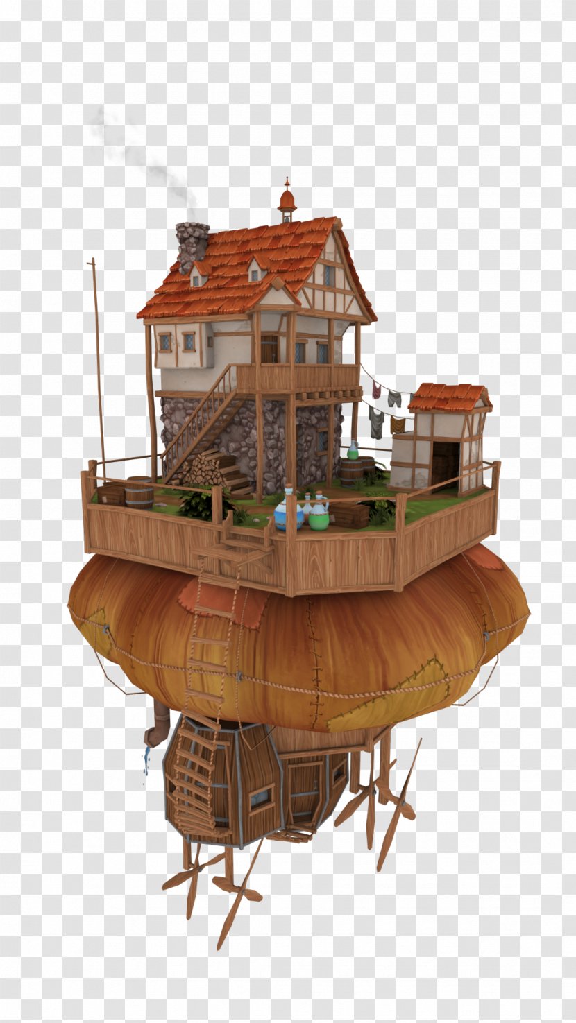 Sailing Ship Galleon Caravel Carrack - Watercraft - Floating Island Transparent PNG