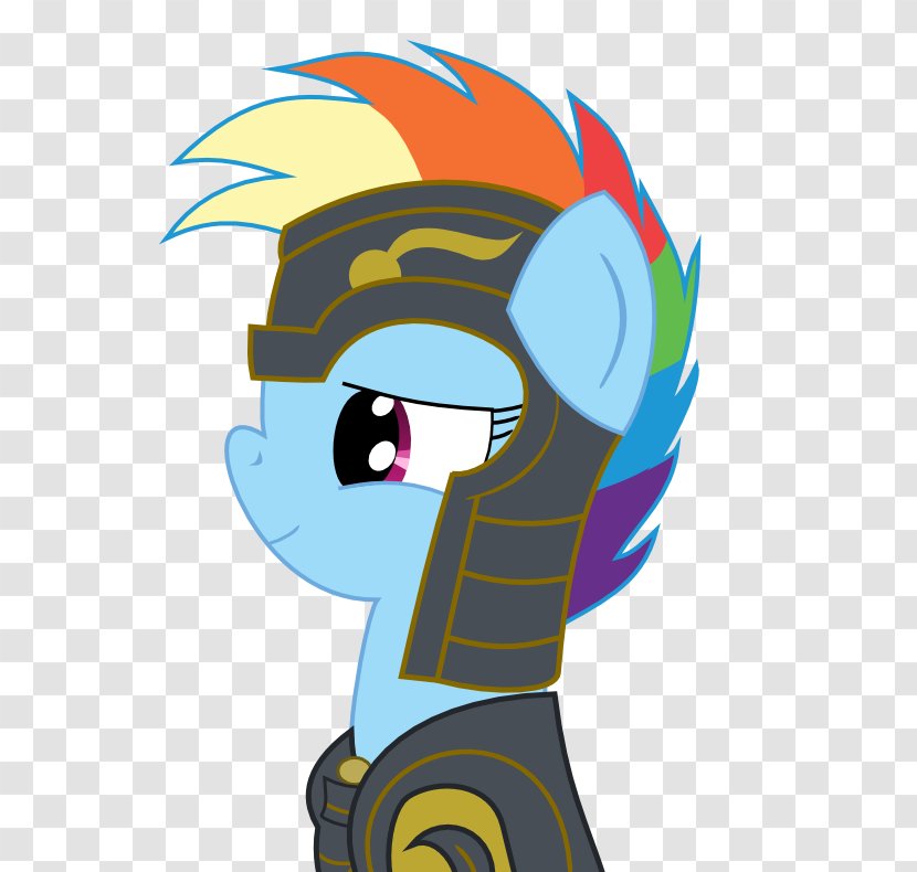 Rainbow Dash My Little Pony Horse Derpy Hooves - Head Transparent PNG