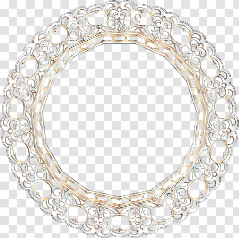 Silver Background - Body Jewellery - Mirror Oval Transparent PNG