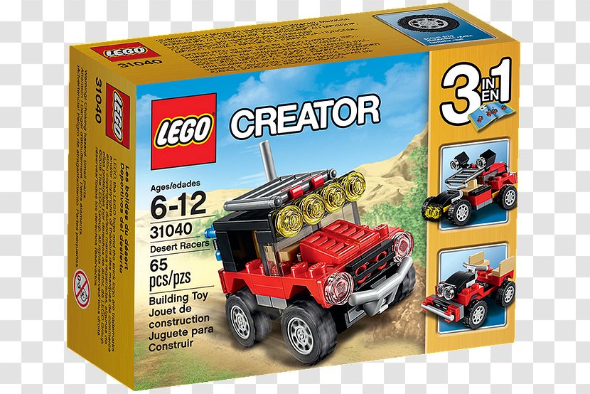 Lego Racers LEGO 31040 Creator Desert Toy Minifigure - Vehicle - Everything Is Awesome Transparent PNG