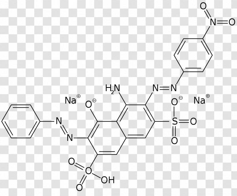Amido Black 10B Staining Azo Compound 1-naphthol-8-amino-3,6-disulfonic Acid Amino - Rectangle - 10b Transparent PNG