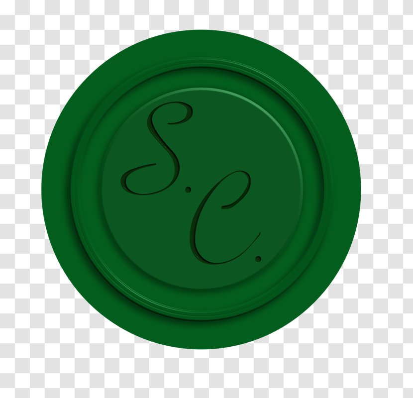 Circle Green Spiral - Tableware - Santa/ Transparent PNG