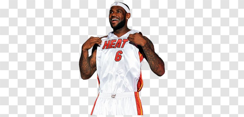 LeBron James Miami Heat Jersey South Beach ユニフォーム - Lebron Transparent PNG
