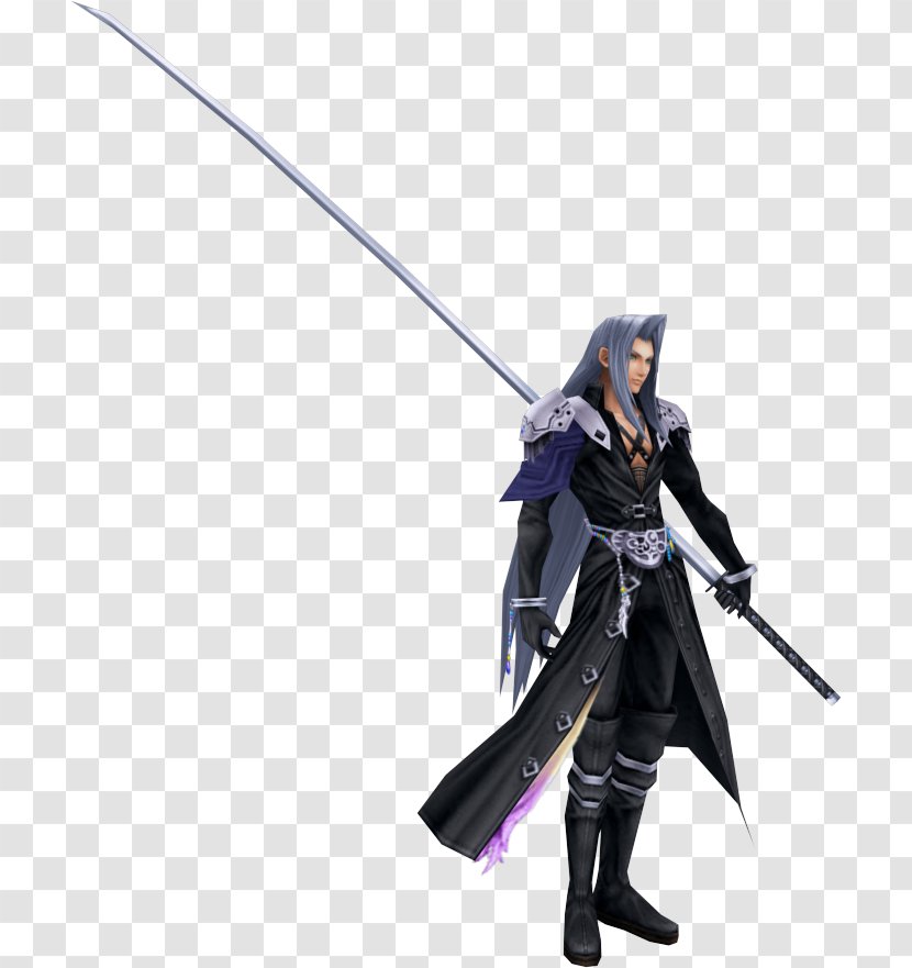 Dissidia Final Fantasy NT VII 012 Sephiroth - Playstation Transparent PNG