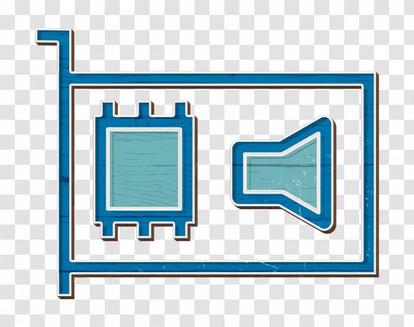 Audiocard Icon Computing Device - Network - Rectangle Soundcard Transparent PNG