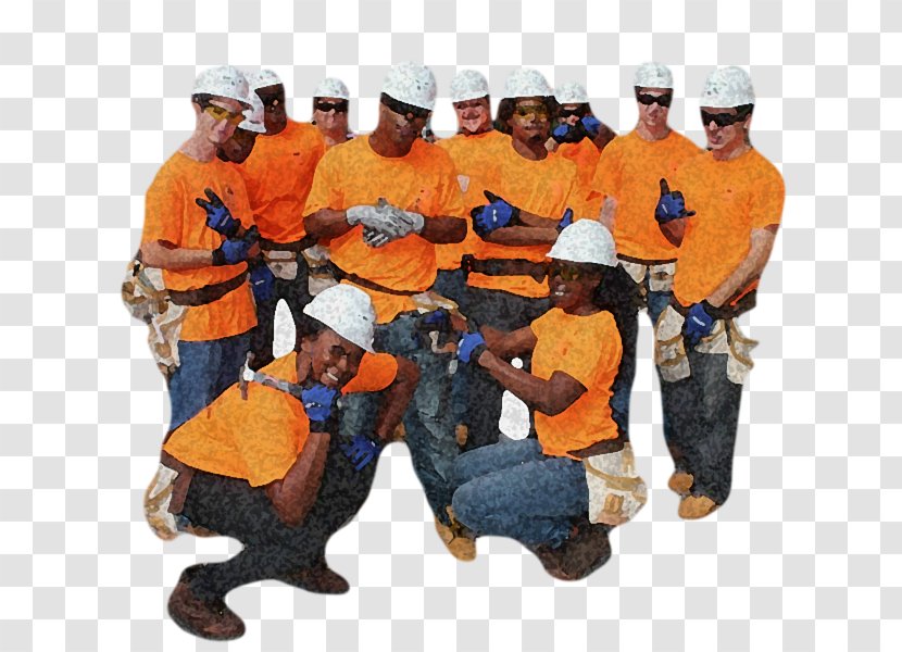 Construction Worker Laborer Architectural Engineering Personal Protective Equipment - Youthbuild Transparent PNG