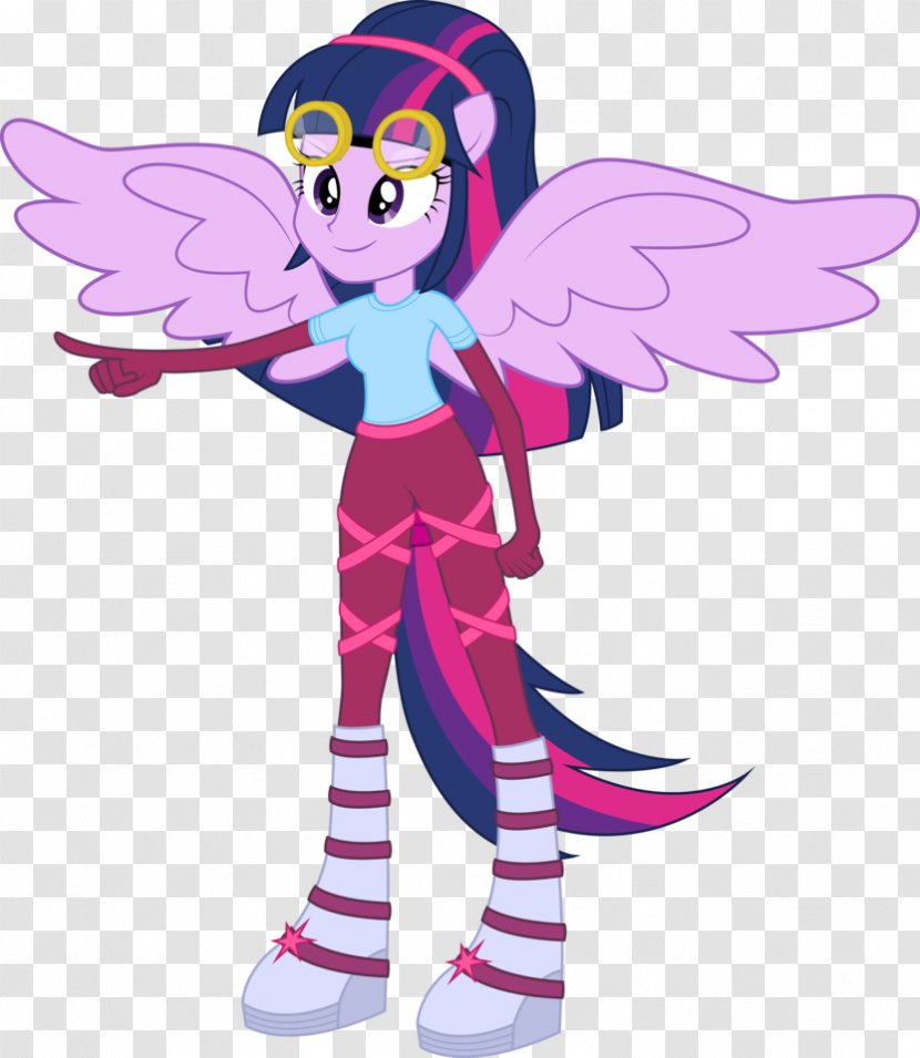 Twilight Sparkle Pony Rainbow Dash Pinkie Pie Rarity - Violet - My Little Transparent PNG