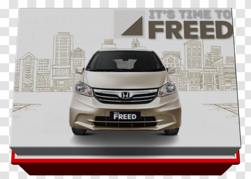 Honda Freed Minivan Mobilio Car - Motor Vehicle - FREED Transparent PNG