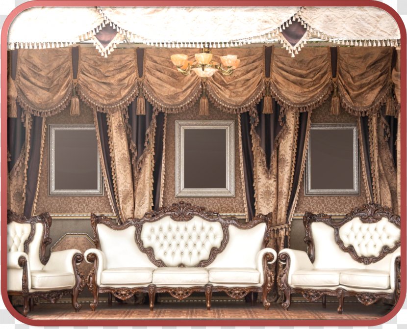 Table Room Vintage Clothing Interior Design Services Wallpaper - Antique - Curtains Transparent PNG