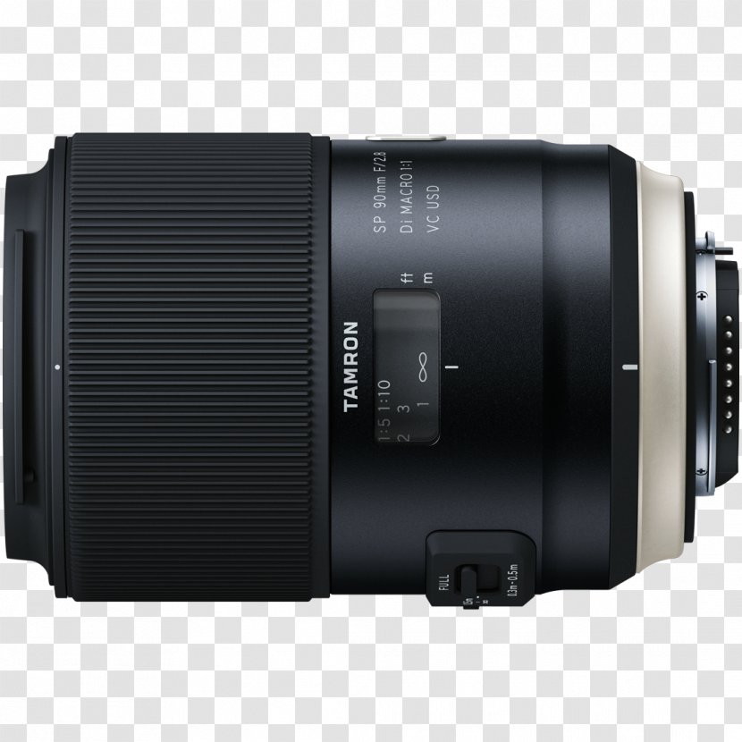 Tamron SP AF 90mm F/2.8 Di 1:1 Macro Camera Lens 35mm F1.8 VC USD - Cameras Optics Transparent PNG