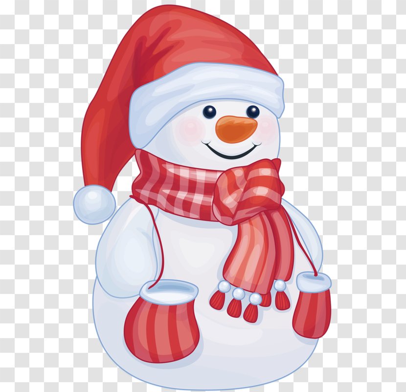 Santa Claus Christmas Snowman Paper - Hat - Cute Transparent PNG