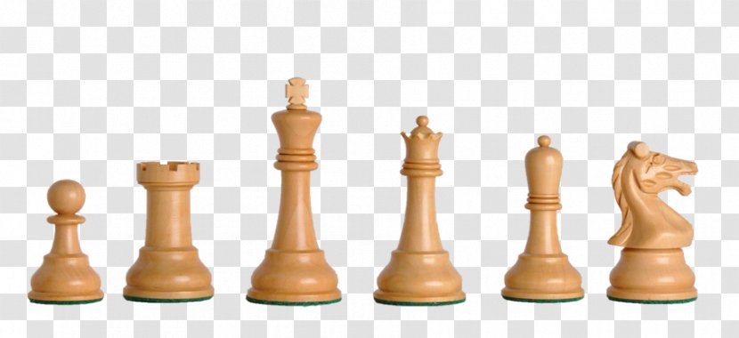 Chess Piece King Set Chessboard - Staunton - Exquisite Carving. Transparent PNG