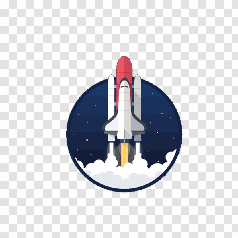 Rocket Launch Illustrator Illustration - Flat Design Transparent PNG