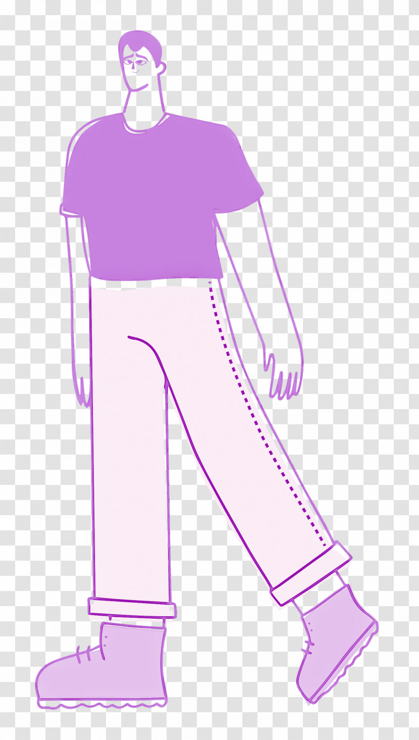 Girl Standing Transparent PNG