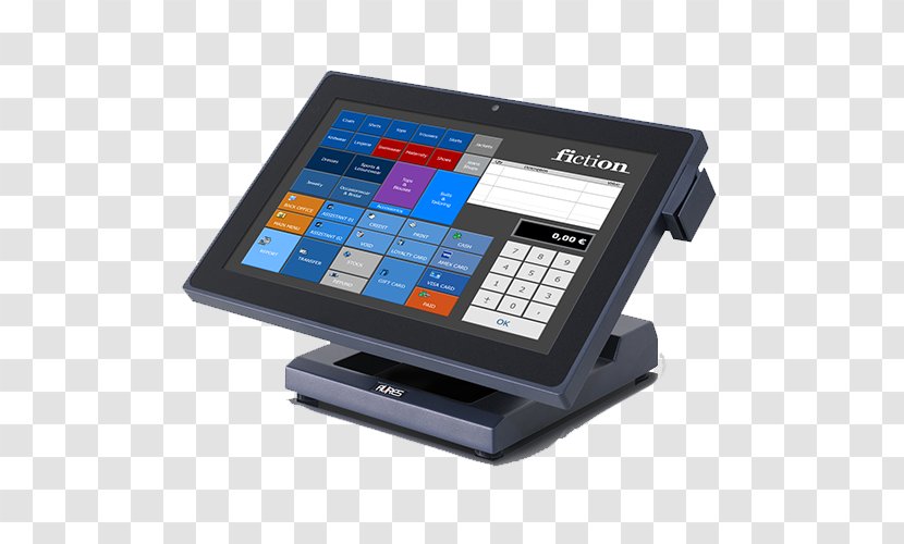 Point Of Sale Cash Register Touchscreen Kassensystem Retail - Electronic Instrument - Fashion Transparent PNG