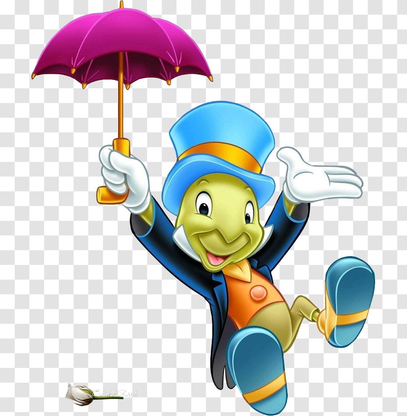 Jiminy Cricket The Talking Crickett Adventures Of Pinocchio Geppetto YouTube - Vehicle - Characteristic Transparent PNG
