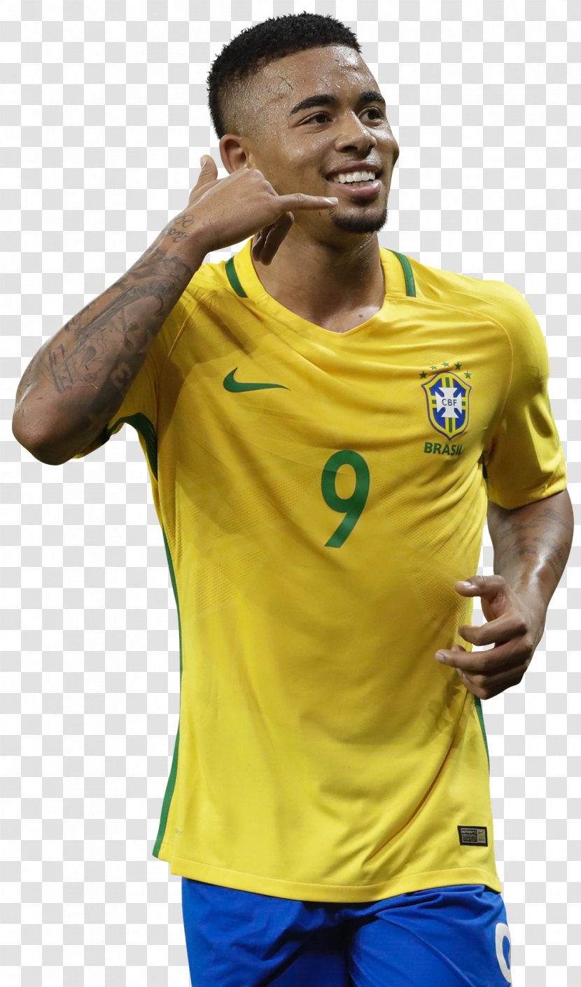 Gabriel Jesus Brazil National Football Team 2018 World Cup 2014 FIFA Manchester City F.C. Transparent PNG
