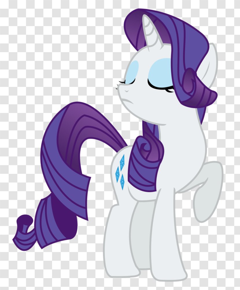 Rarity Pony Cat - Fictional Character Transparent PNG