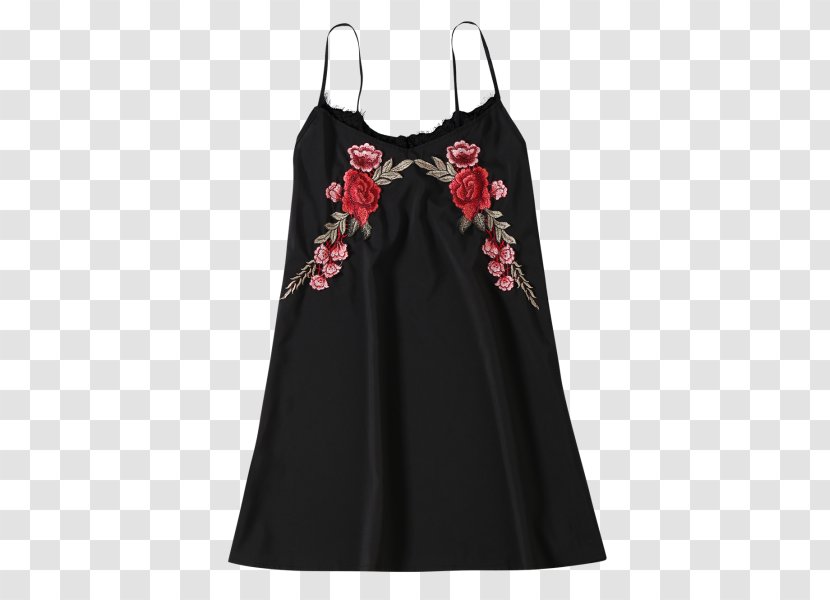 Slip Dress Lace Clothing Embroidery - Applique - Embroidered Cloth Transparent PNG