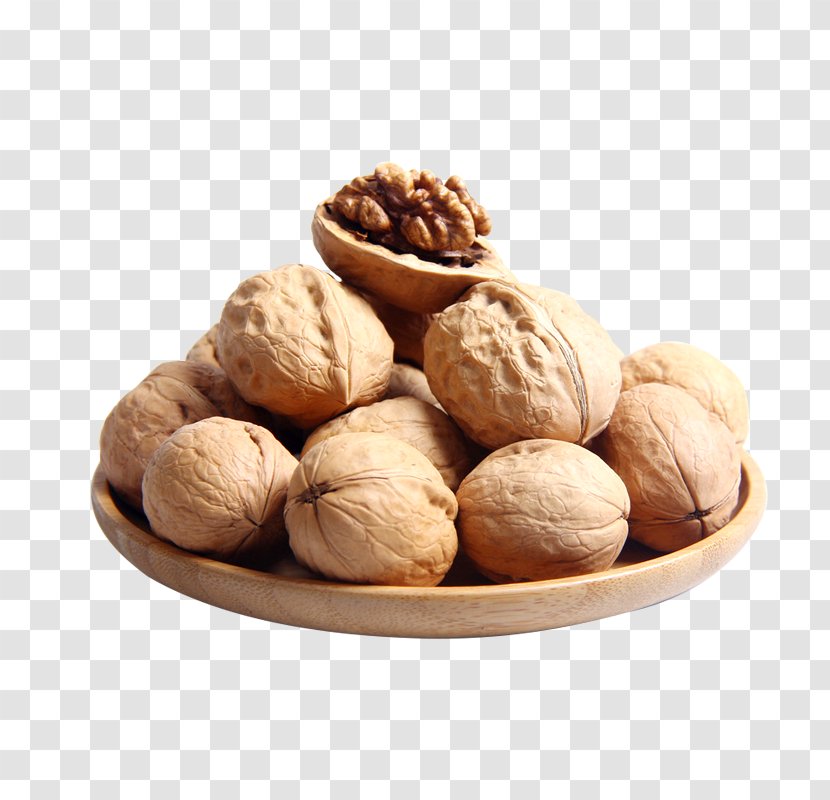 Walnut Mooncake Pecan Dried Fruit - Nuts Transparent PNG