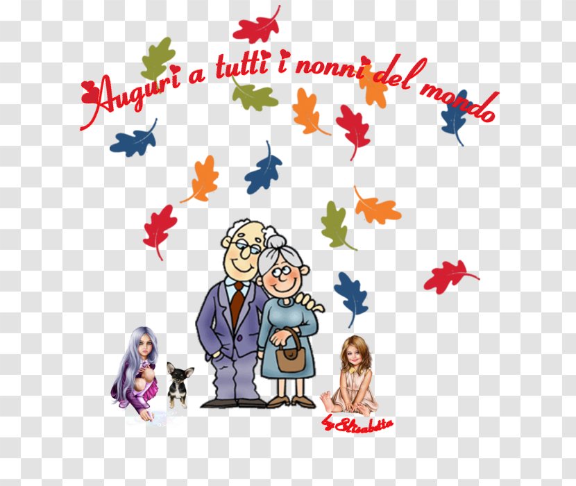 Human Behavior National Grandparents Day Christmas Clip Art Transparent PNG