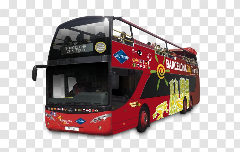 Double-decker Bus Tour Service Rodalies De Catalunya Tourism - City Transparent PNG