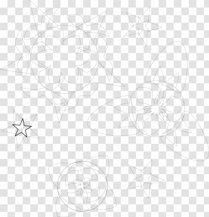 Drawing Pattern - Flower - Magnolia Transparent PNG