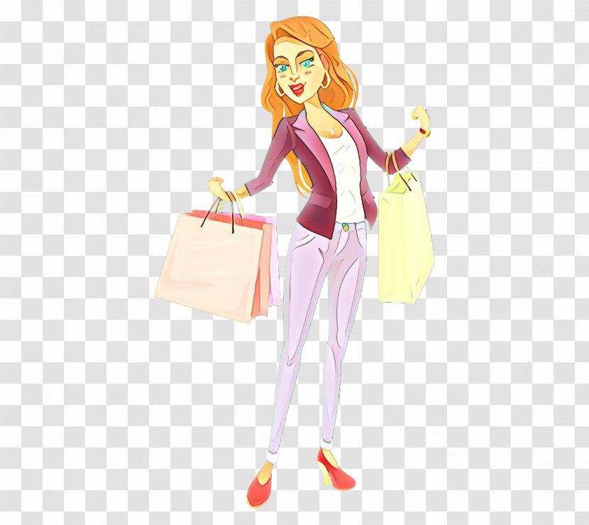 Cartoon Doll Barbie Fashion Illustration Toy - Style Fictional Character Transparent PNG