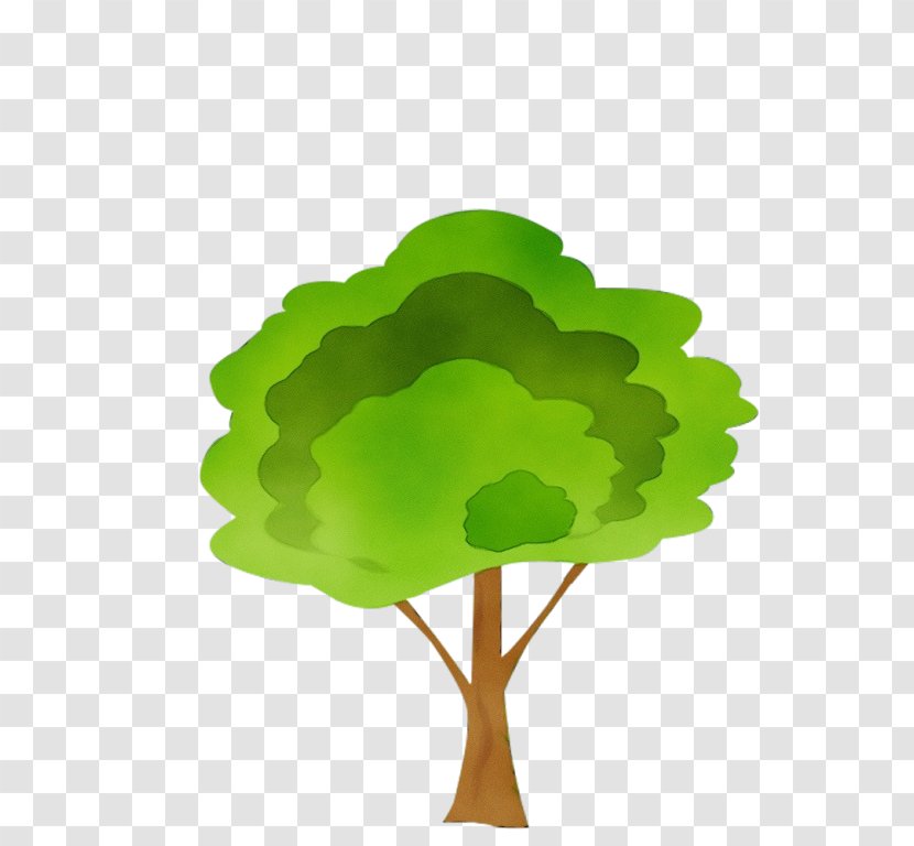 Green Leaf Watercolor - Meter - Symbol Arbor Day Transparent PNG