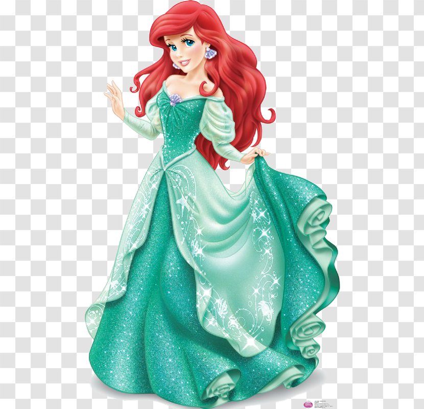 Ariel Dress Disney Princess Gown The Walt Company - Figurine Transparent PNG