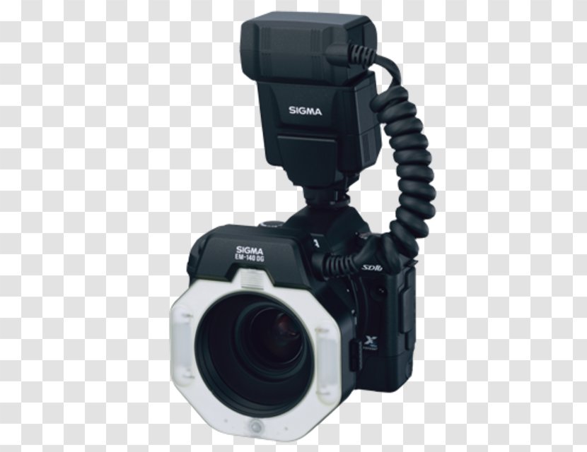 Sigma MACRO EM-140 DG Corporation Macro Ring Flash For Nikon AF Camera Flashes - Dpreview Transparent PNG