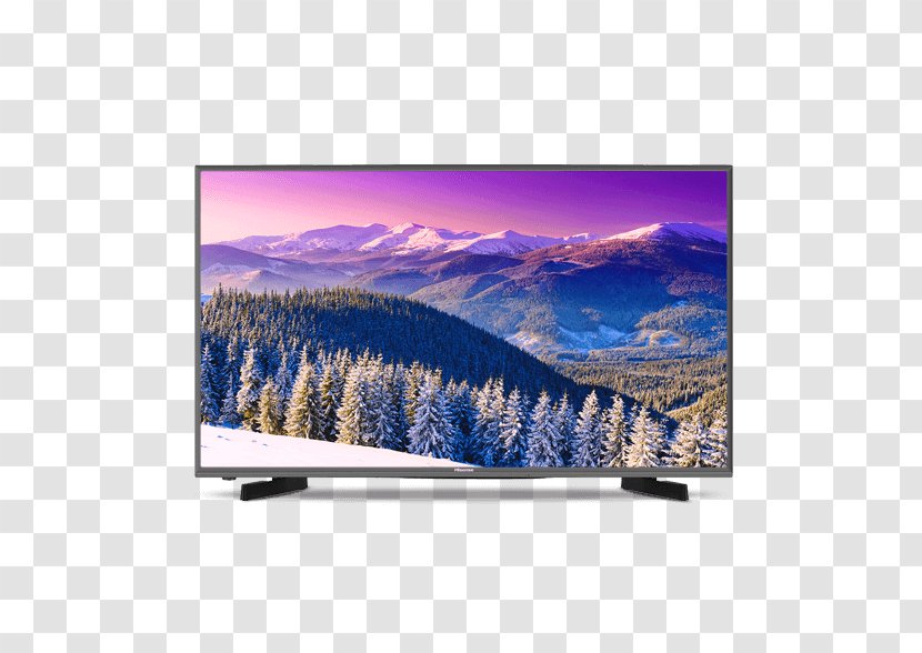LED-backlit LCD Hisense High-definition Television Smart TV - Media - 3d Tv Transparent PNG