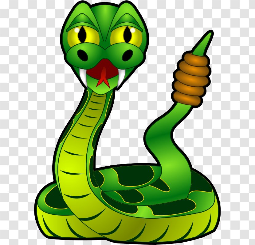 Snakes Vipers Clip Art Venomous Snake - Artwork - Venom Transparent PNG