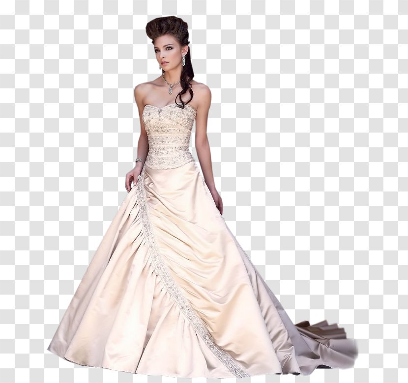 Wedding Dress Woman Party Quinceañera - Tree - Beach Transparent PNG