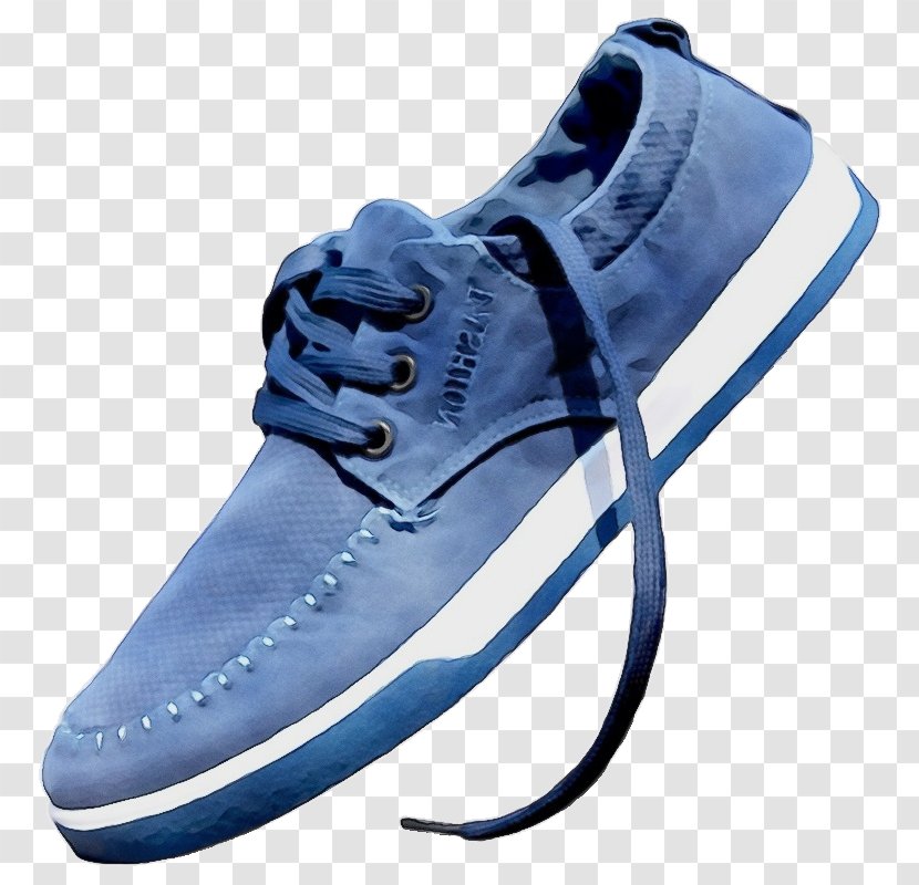 Shoe Footwear Sneakers White Blue - Skate Athletic Transparent PNG