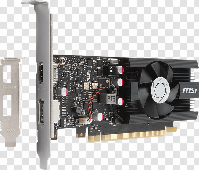 Graphics Cards & Video Adapters NVIDIA GeForce GT 1030 GDDR5 SDRAM Processing Unit - Nvidia Geforce Gt Transparent PNG