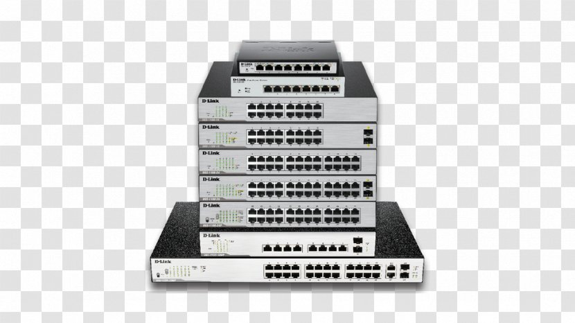 Network Switch Power Over Ethernet IEEE 802.3at Gigabit D-Link - Technology Transparent PNG