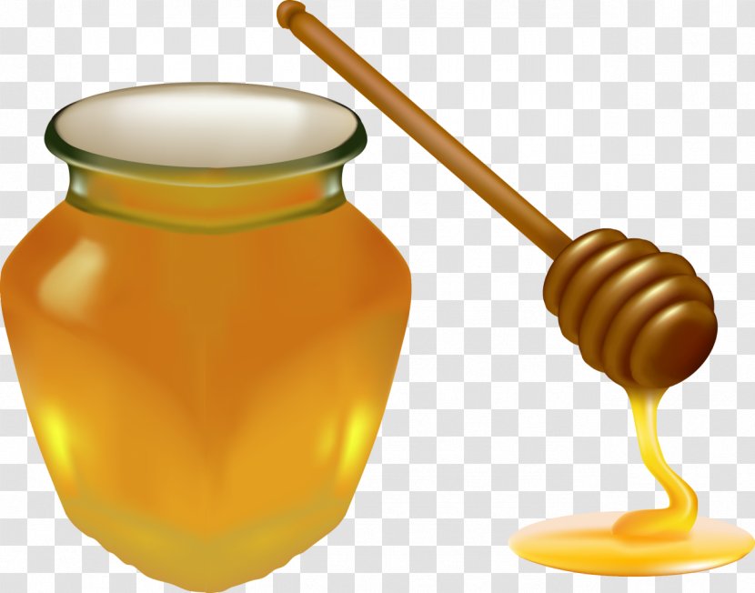 Honey Bees And - Jar Transparent PNG